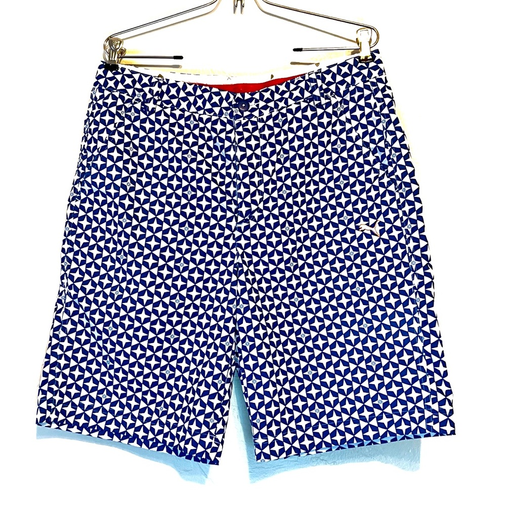 Puma USP DRY Blue Print Golf Shorts 32